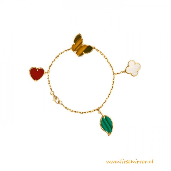 Top Quality Lucky Alhambra Bracelet with 4 Motifs