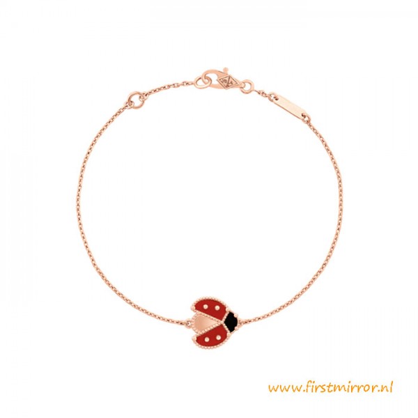 Top Quality Lucky Spring Bracelet Open Wings Ladybug
