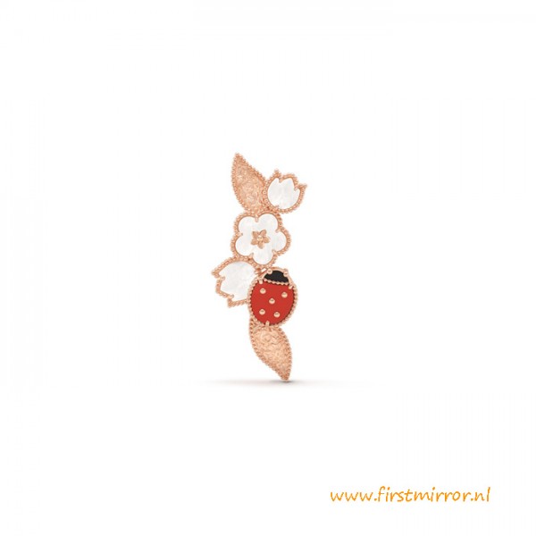Top Quality Lucky Spring Clip Brooches Rose Gold