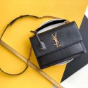 Top Quality Sunset Medium Supple Leather Shoulder Bag
