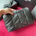 Top Quality Puffer Bag in Quilted Lambskin Shoulder Carry