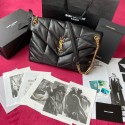Top Quality Puffer Bag in Quilted Lambskin Shoulder Carry